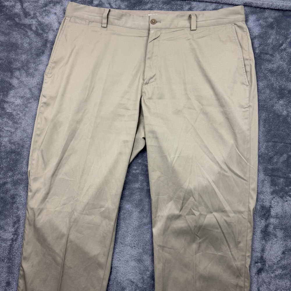 Nike Golf Pants Mens 36x32 (37x32) Khaki Dri-FIT Tour Performance Stretch